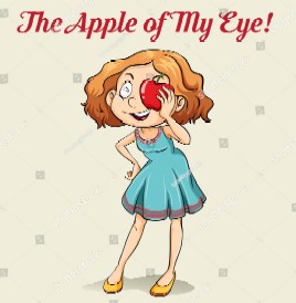 expresso idiomtica the apple of my eyes